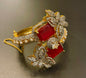 Zircon Handcuff Flowers