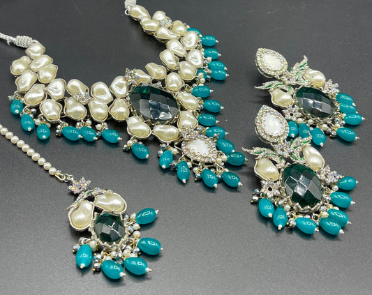 Turkish Choker Set with Bindiya