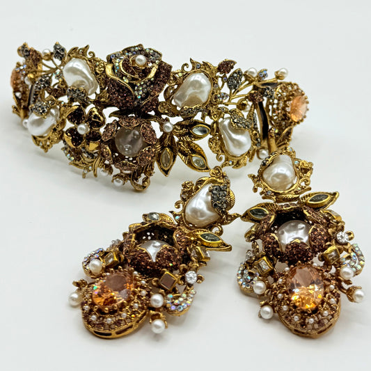 Flower Choker Set