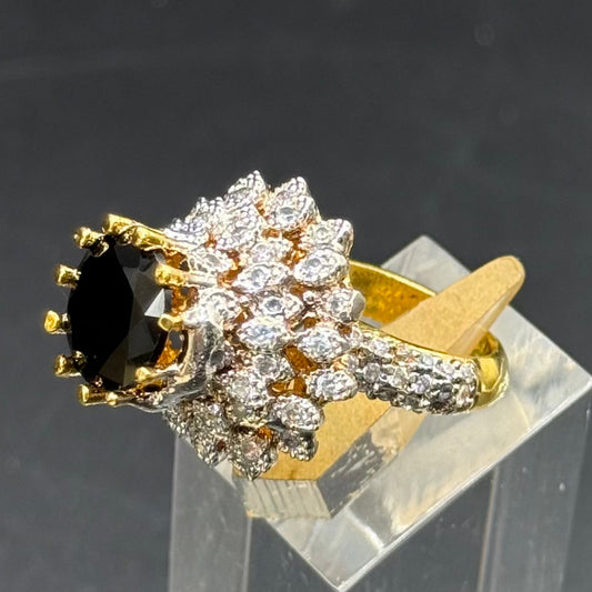 Rp Zircon Gold Polish Ring