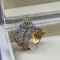 RP crown Stone Ring