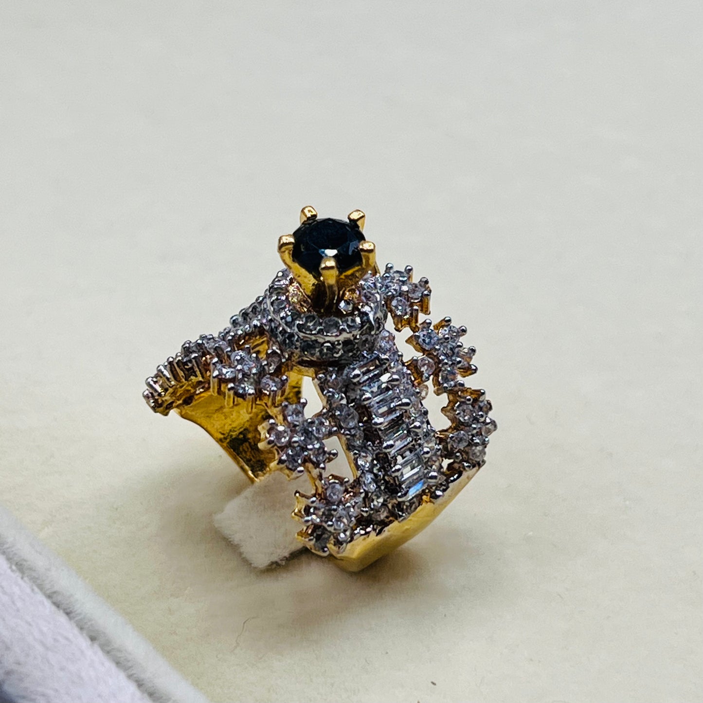 RP crown Stone Ring