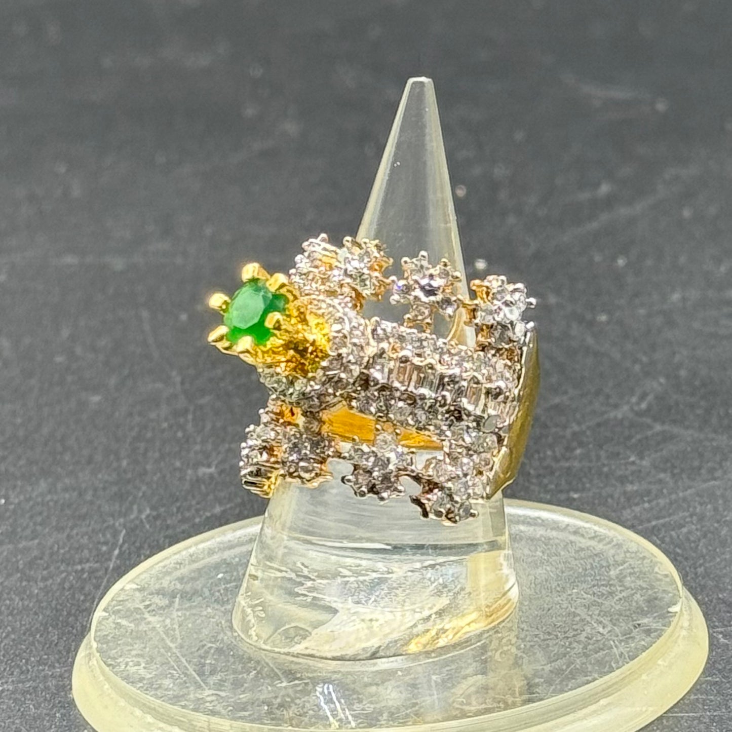 RP crown Stone Ring
