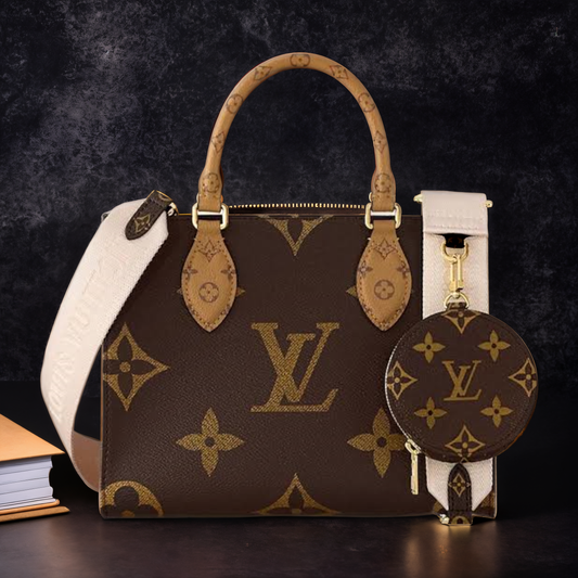 Louis Vuitton Onthego MM Monogram Reverse Canvas – A Statement Tote